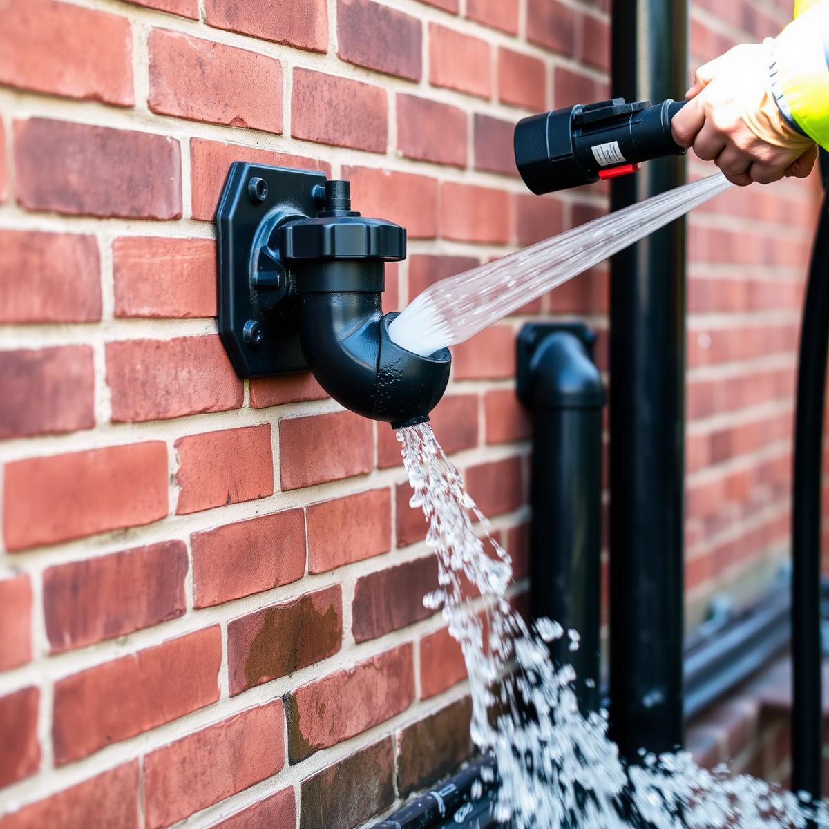 Downpipe Flushing